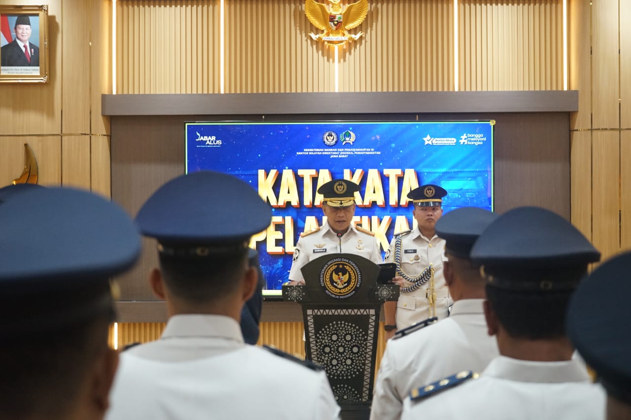Dukung Reformasi Birokrasi, Kemenkum Jabar Hadiri Pelantikan Pejabat di Lingkungan Ditjen Pas